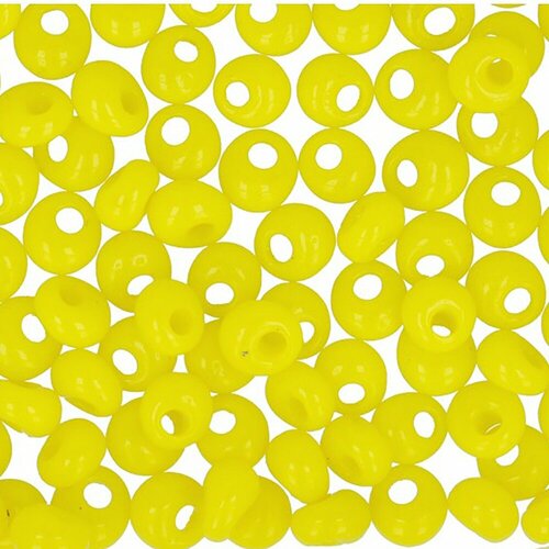 Бисер TOHO Magatama, Желтый, №2, 3 мм, 5 шт по 5 г, №0042, Япония
