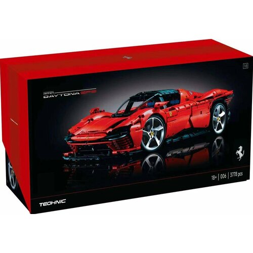 конструктор lego technic 42143 ferrari daytona sp3 3778 дет Конструктор Ferrari Daytona SP3, 3778 деталей / Совместимый сTechnic 42143