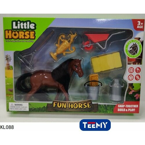Игрушка набор Лошадь с аксессуарами 572₽