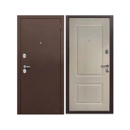 Входная дверь Тайга 7 см Бежевый клен 860*2050 мм (Левая)