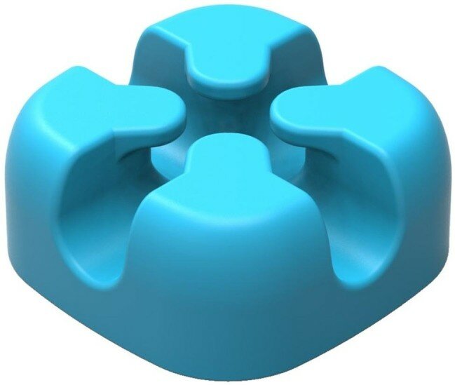 Держатель Orico органайзер силиконовый, синий (ORICO-CBSX-BL)