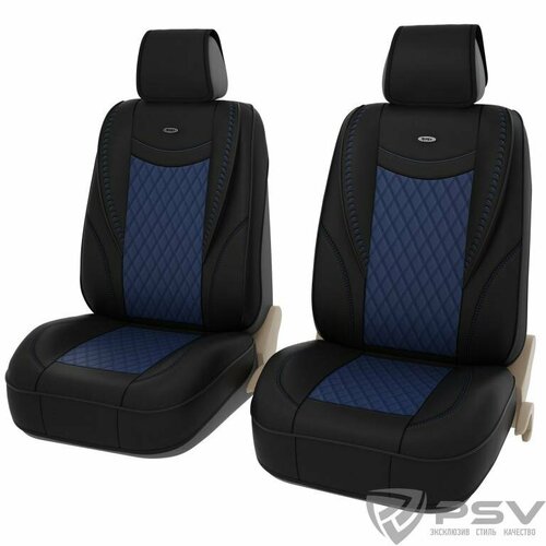 Накидки PSV PREMIUM Era 2 FRONT Черно-Синий 2 шт 6990₽