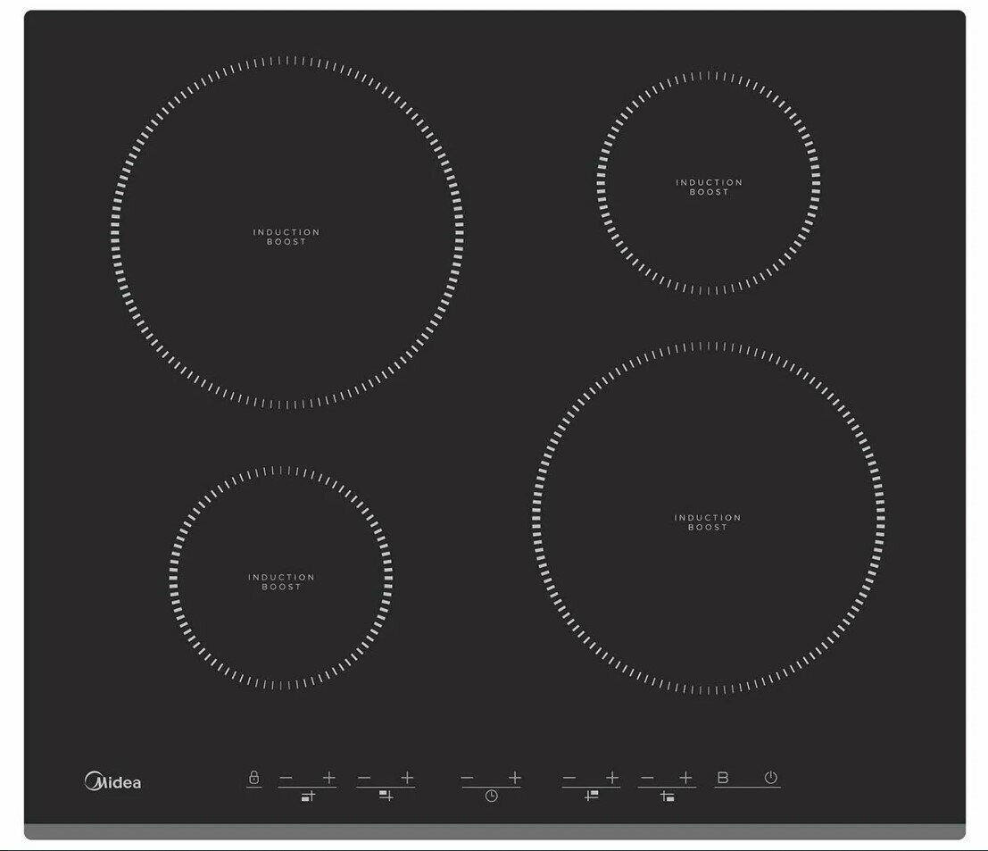 Встраиваемая индукционная панель Midea MIH64416F