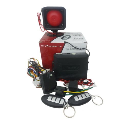 Автосигнализация Pioneer DV234 сирена2 брелка 3000₽