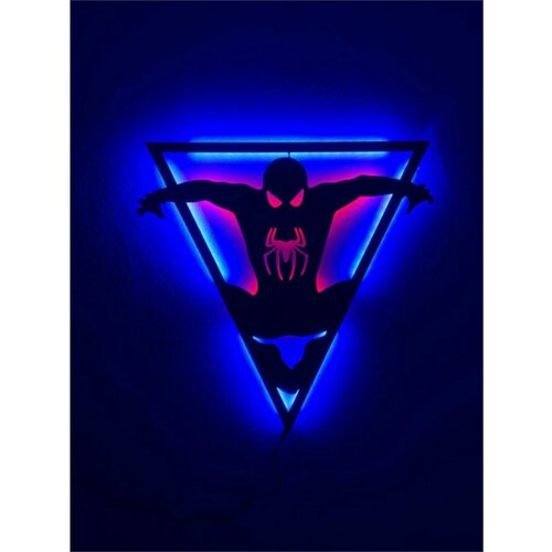 Светильник настенный ночник Человек-паук 2000₽
