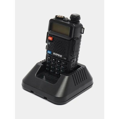 Рация Baofeng UV-5R портативная рация baofeng uv 10r 10 вт высокомощная водонепроницаемая радиостанция приемопередатчик улучшенная версия uv5r двухстороннее радио