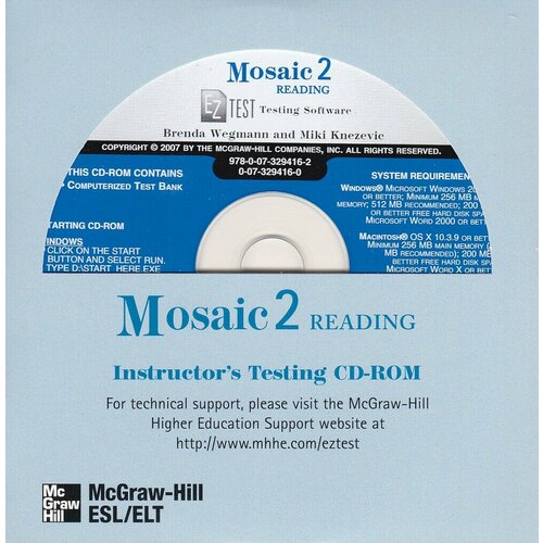 Mosaic 2 Reading EZ Test Generator 2007