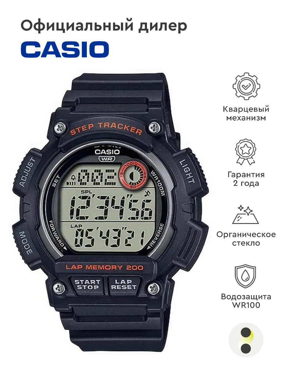 Наручные часы CASIO Collection WS-2100H-1A