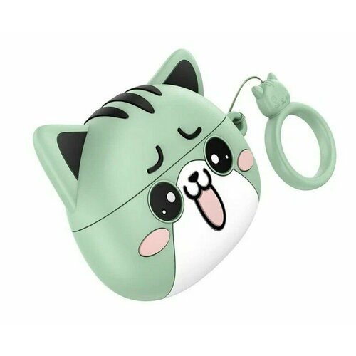 Наушники беспроводные Hoco EW48 зеленый 1430₽