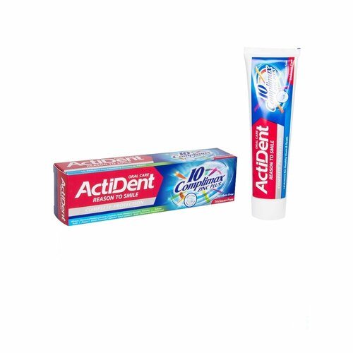 Зубная паста Active Комплексный уход без парабенов 130 г 389₽