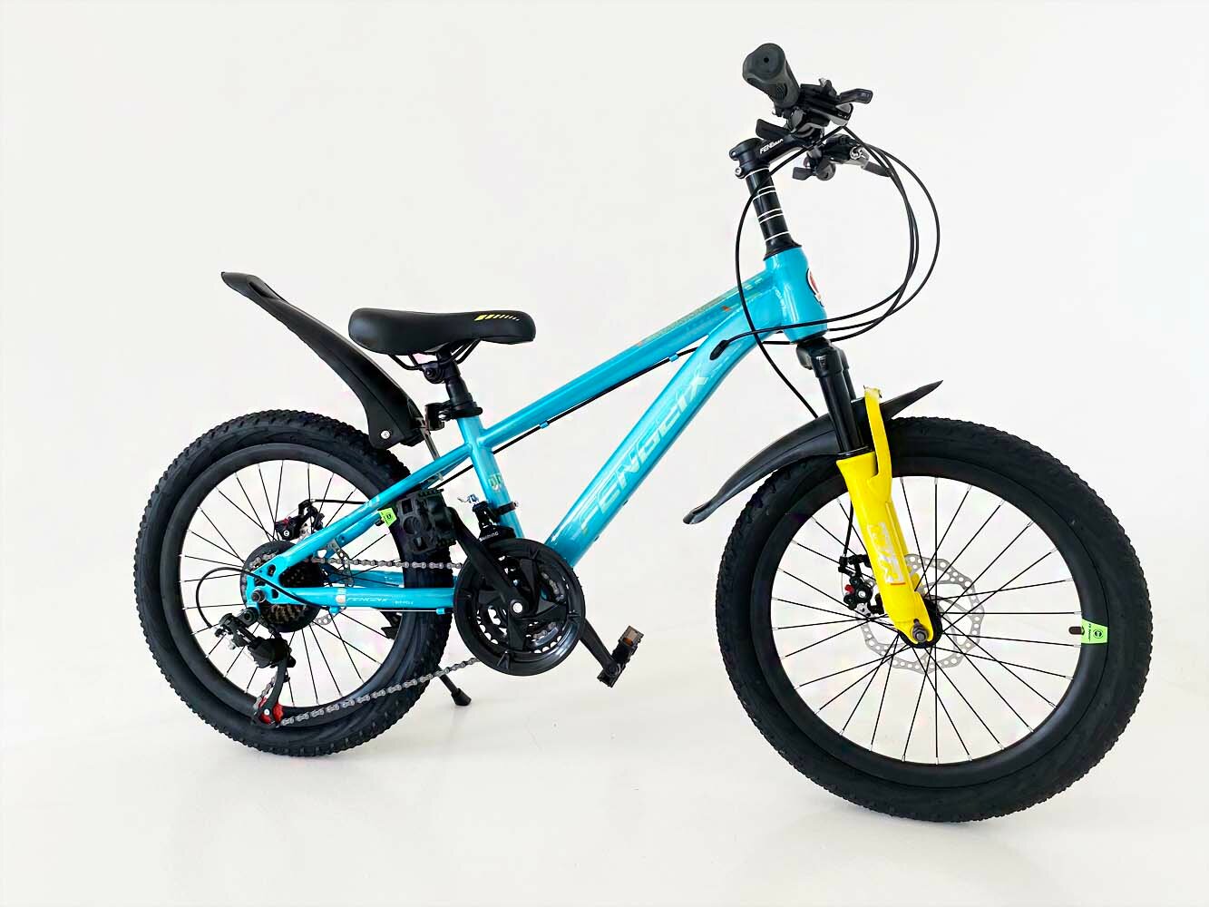 Велосипед горный подростковый 20"/ рост 120-140/скоростной/для девочек/для мальчиков/голубой