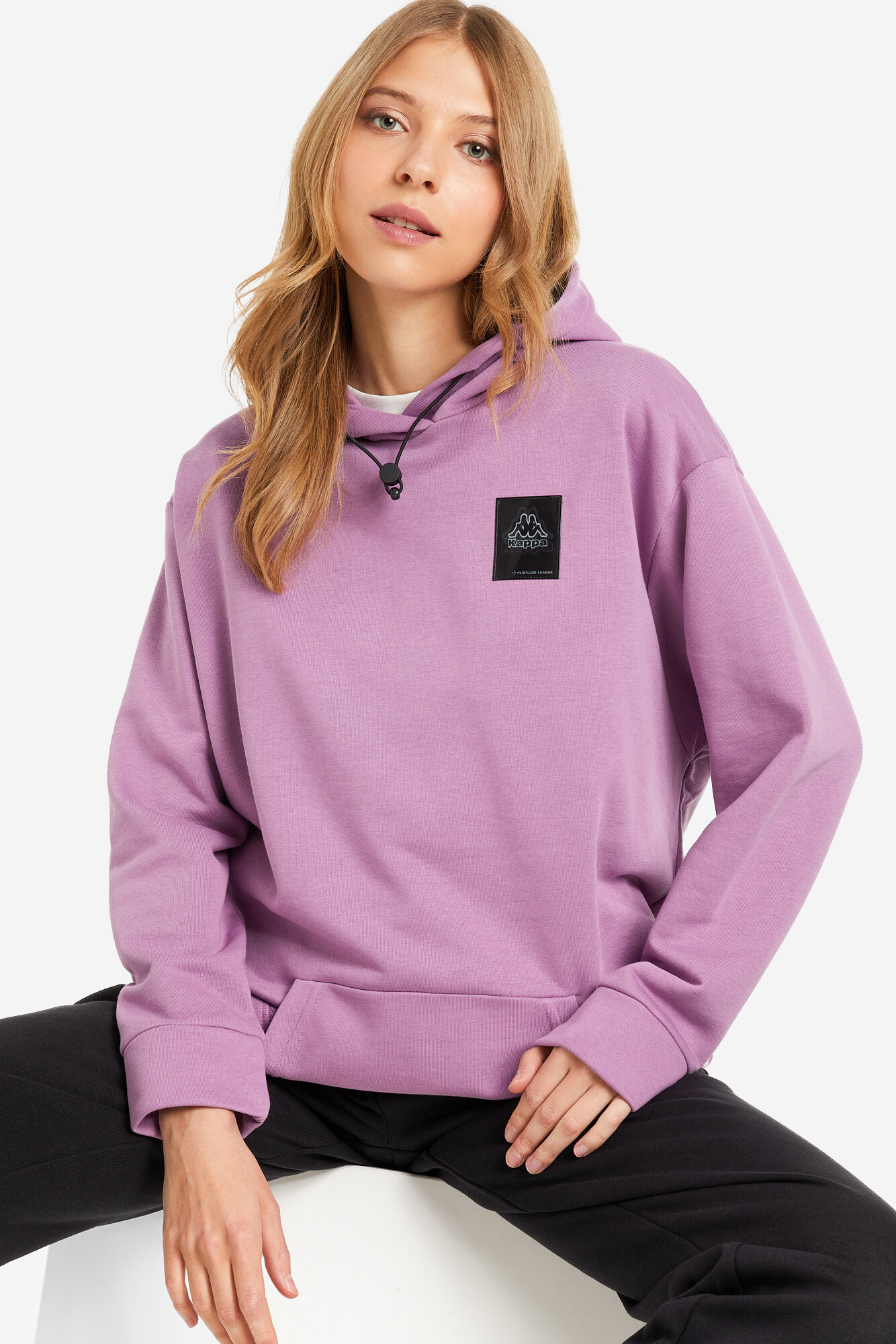 Худи Kappa Sport Logo Women's Hooded knitted jumpers w/o zip