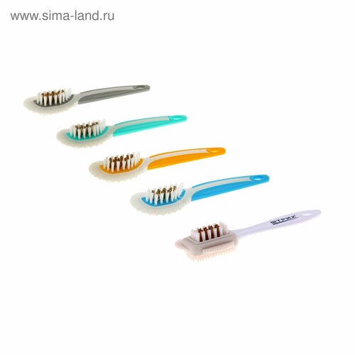 Щетка тройная для замши и нубука в уп ШТРИХ НД основной уход 428₽