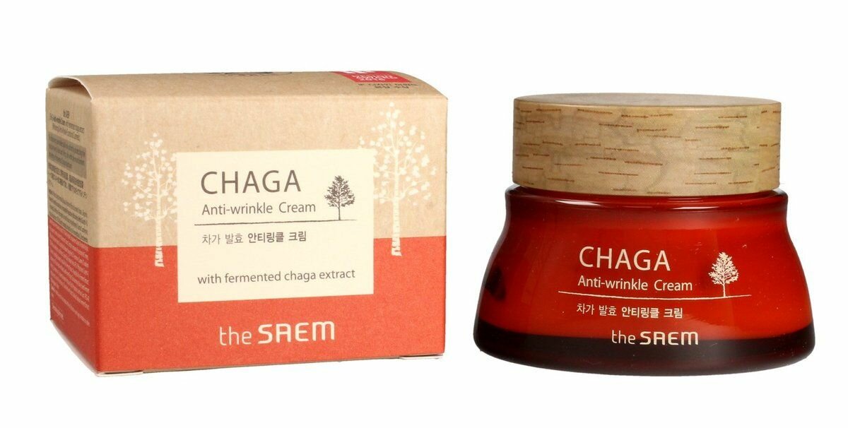 Крем для лица антивозрастной The Saem Chaga Anti-Wrinkle Cream 60мл - фото №17