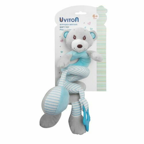 Игрушка-спиралька Uviton Мишкаголубой 1279₽