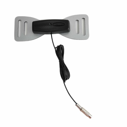 Комнатная антенна для цифрового телевидения DVB-T2 серая Триада-3104 Бабочка пассивная с кабелем 5 метров размер 207 см 649₽