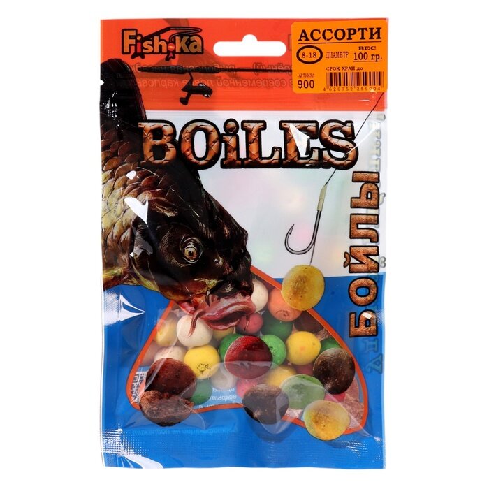 Бойлы Ассорти FISHKA LLC - фото №3