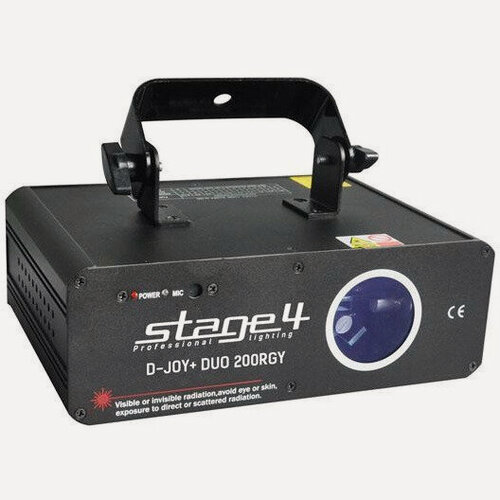 Изображение товара Лазерный эффект Stage4 D-JOY+ DUO 200RGY