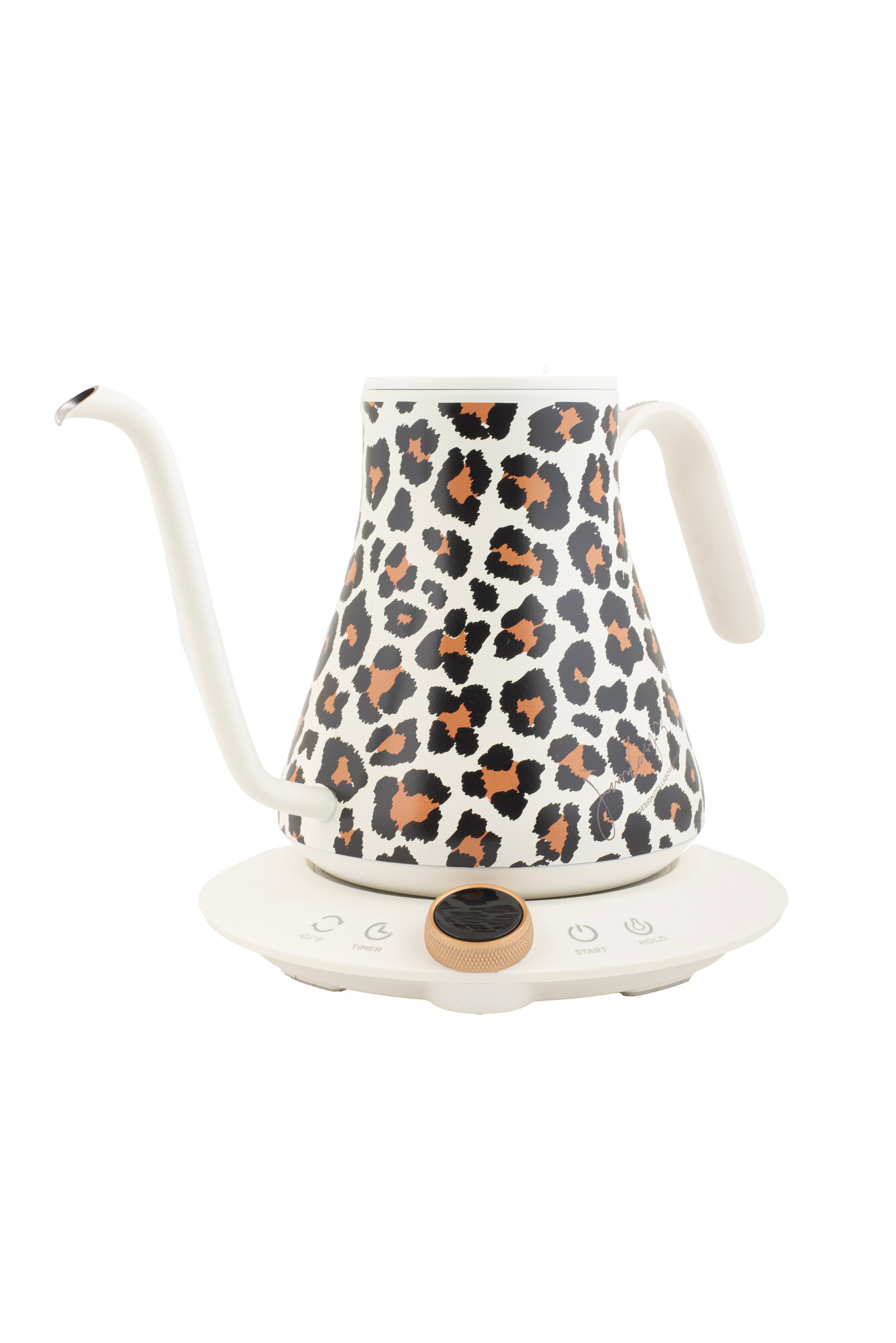 Электрический чайник с поддержкой температуры и таймером Cocinare Flow M9 Leopard