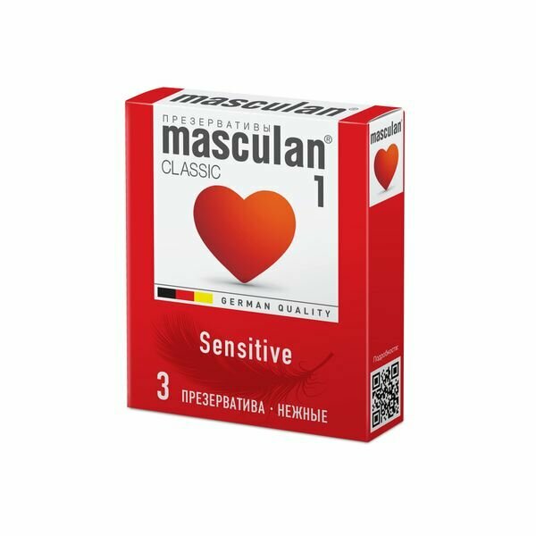 Маскулан презервативы masculan 1 classic №3 нежные