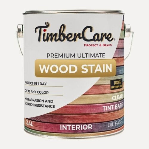Изображение товара Масло 2 в 1 TimberCare Wood Stain тонирующее, высокой прочности 350038 Прозрачный 2,5л