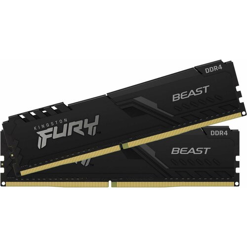 Kingston 16GB 1866MHz DDR3 CL10 DIMM Kit of 2 FURY Beast Black 1062200₽