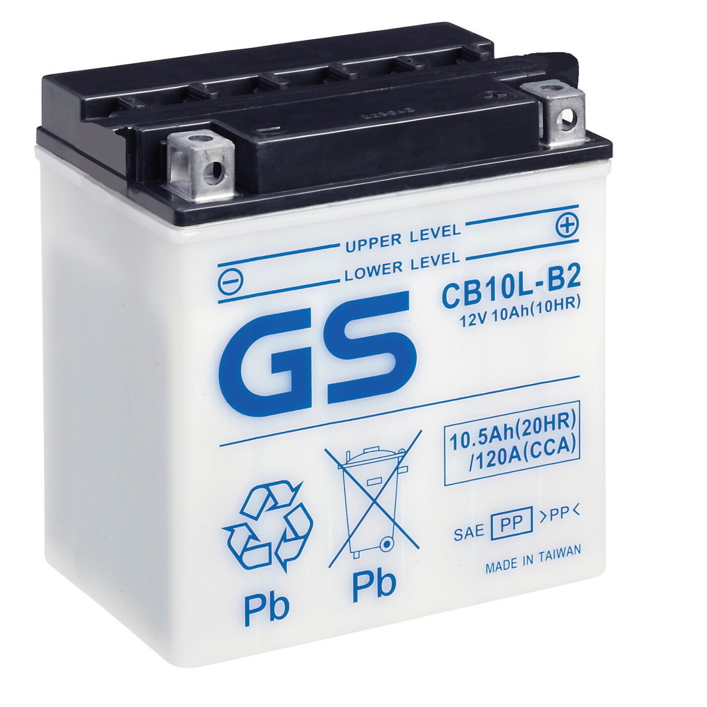 Мотоциклетный аккумулятор GS CB10L-B2