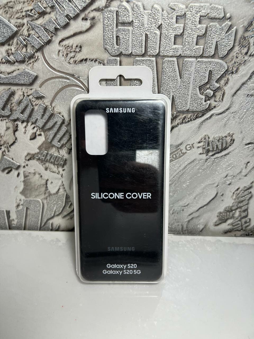 Чехол (клип-кейс) SAMSUNG Silicone Cover, для Samsung Galaxy S20, черный [ef-pg980tbegru] - фото №5