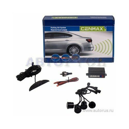 Парковочный радар cenmax ps-41 black 4 датчика 2930₽