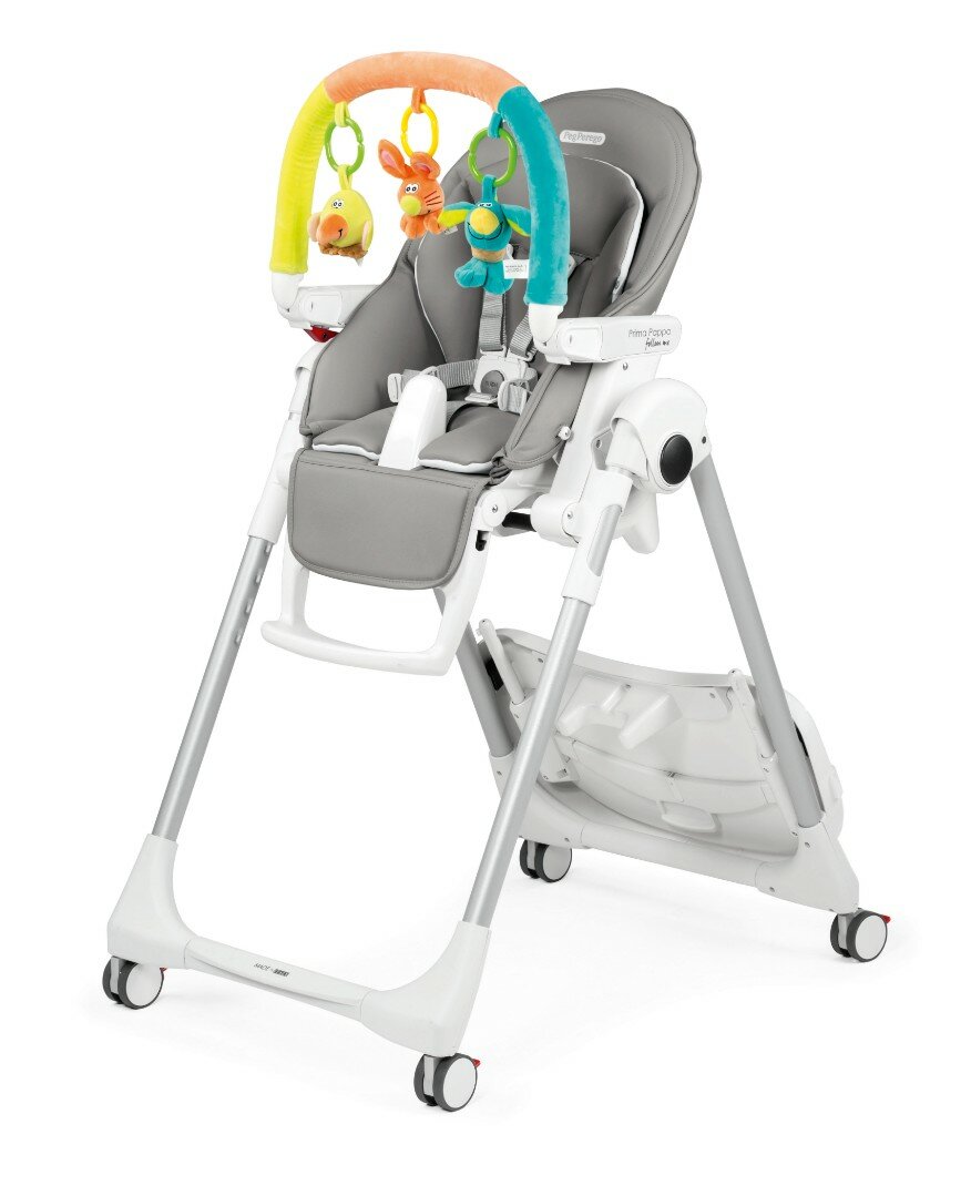 Стульчик для кормления Peg Perego Prima Pappa Follow Me Plus Ice