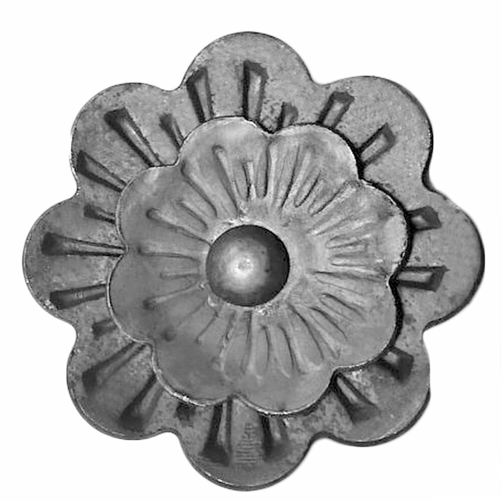 фото Кованый элемент наконечник на столб "Шишка" (литье, сталь)