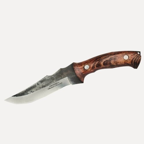 Изображение товара Нож ручной работы Охотник-2, сталь 65Х13, рукоять орех