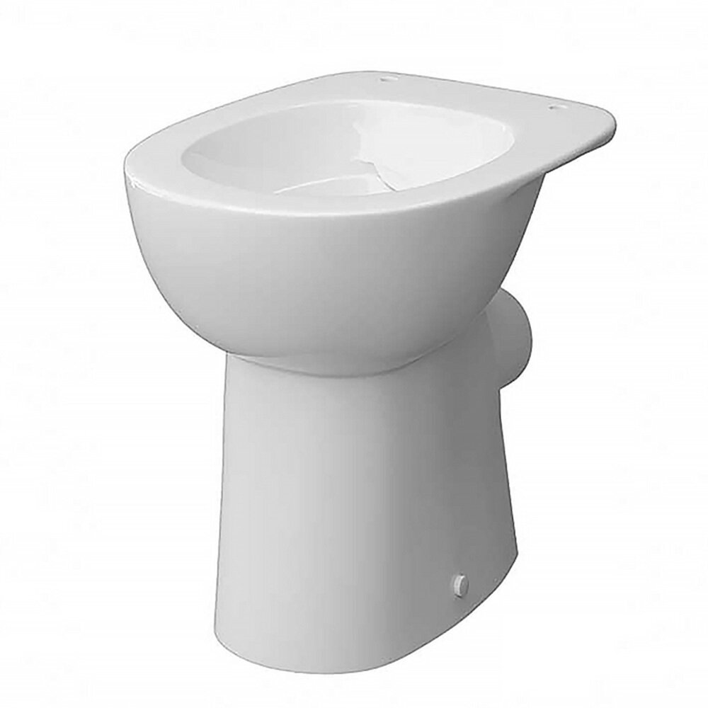 фото Унитаз строительный Керамин Альбано R с горизонтальным выпуском без бачка