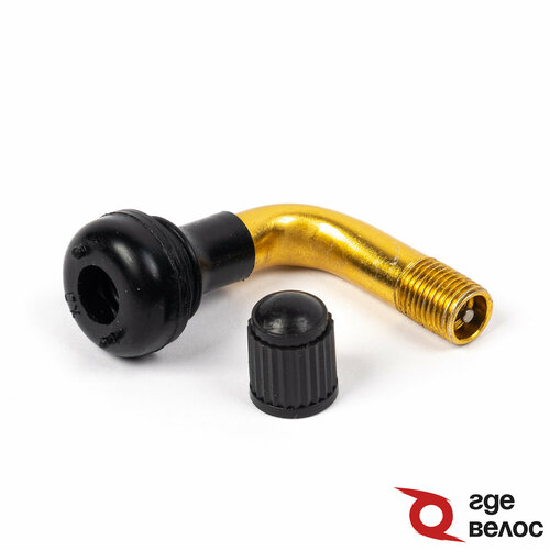 Ниппель ГдеВелос Г-образный для бескамерных шин электровелосипеда