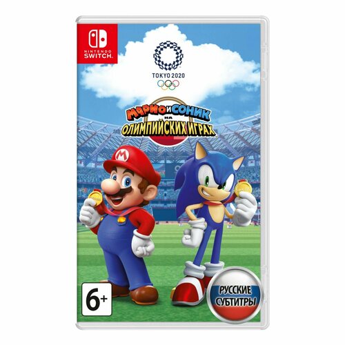 Игра Mario and Sonic at the Olympic Games Tokyo 2020 Nintendo Switch Русские субтитры 6490₽