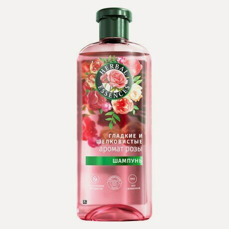 Изображение товара Шампунь Herbal Essences Роза, 350мл