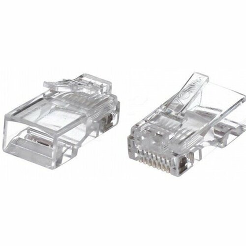 Коннекторы Vcom RJ-45 8P8C для UTP кабеля 5 кат упаковка 100 шт 855₽