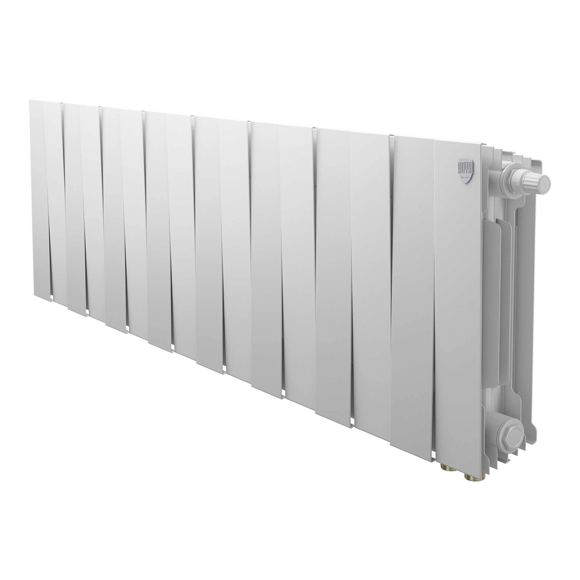 Радиатор Royal Thermo PianoForte Bianco Traffico 300 VDR80 x16 \ 16 секций \ с нижним правым подключением