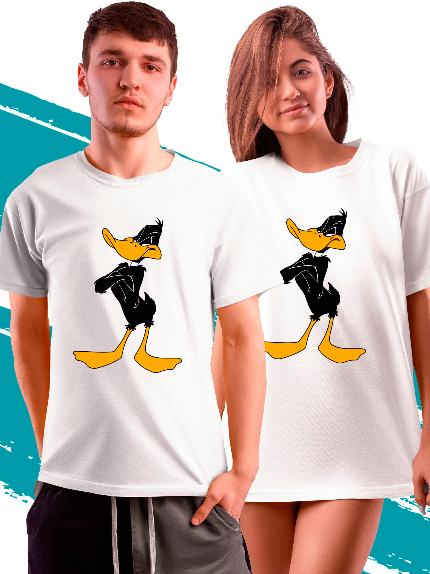 Футболка PhilShop Шоу Луни Тюнз Looney Tunes Show, размер M, белый