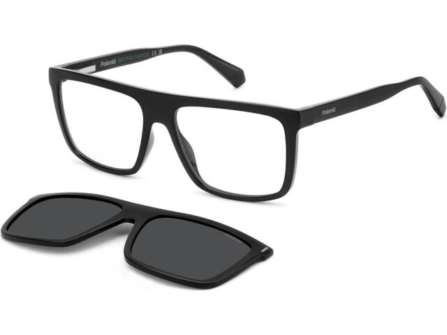 Оправа с солнцезащитным клипоном Polaroid PLD 6230/CS 807 Black (PLD-20737680756M9)