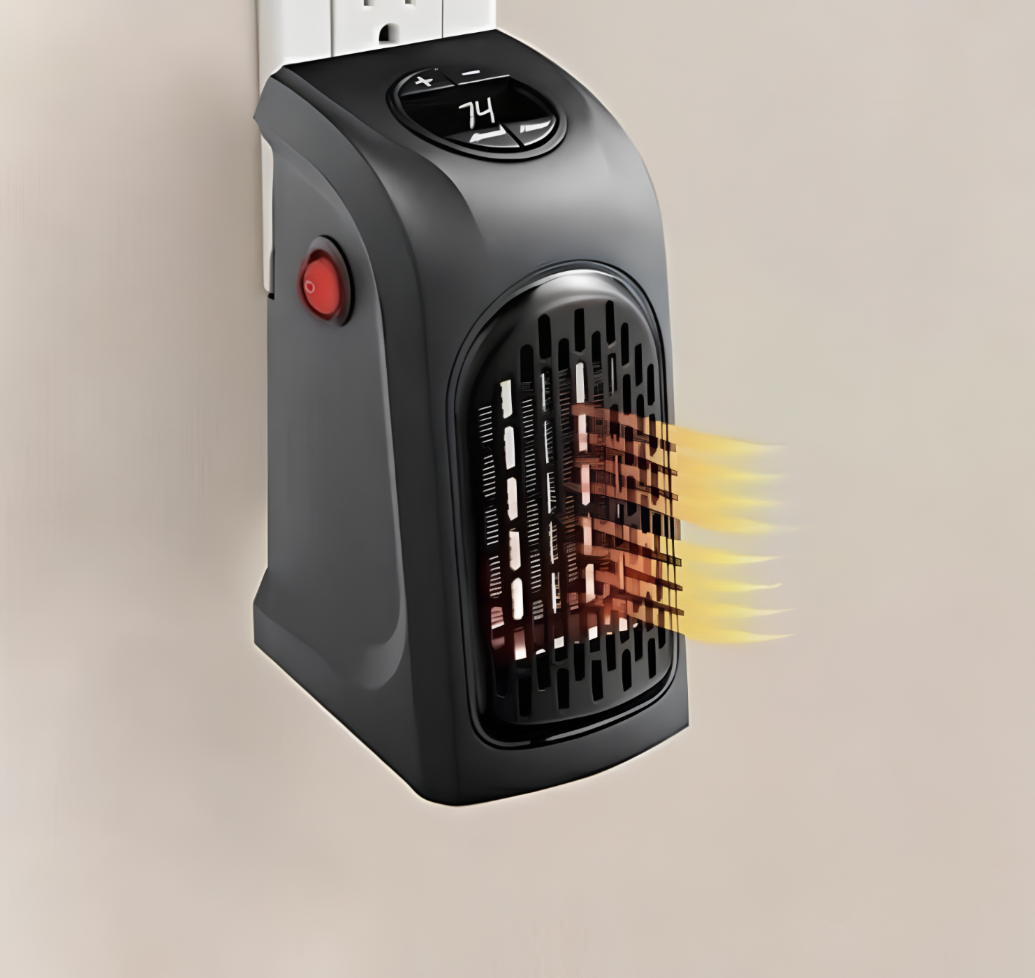 Портативный обогреватель Subor Handy Heater с пультом ДУ / Портативный мини обогреватель с пультом ДУ — фото 1