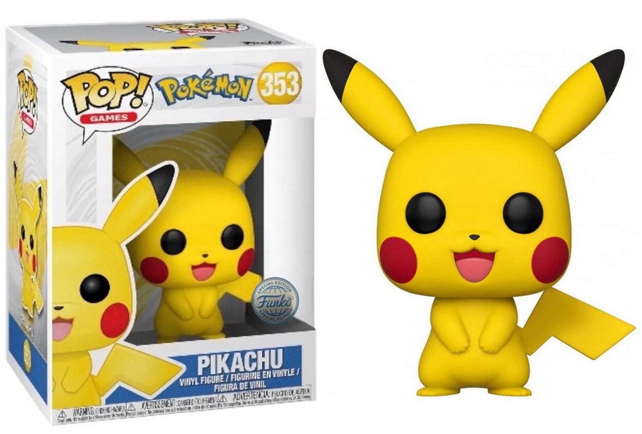 Фигурка Funko POP! Покемон Пикачу (Pikachu Pokemon) #353 (Эксклюзив)