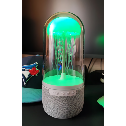 Беспроводная колонка MEDUZA с вращающимися щупальцами и RGB подсветкой 2890₽