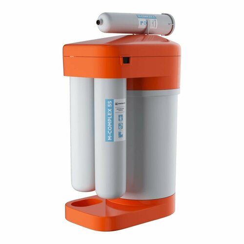 Фильтр под мойкой встраиваемый OMOIKIRI Pure Drop 2.1.4S белый/оранжевый 0.22 л/мин