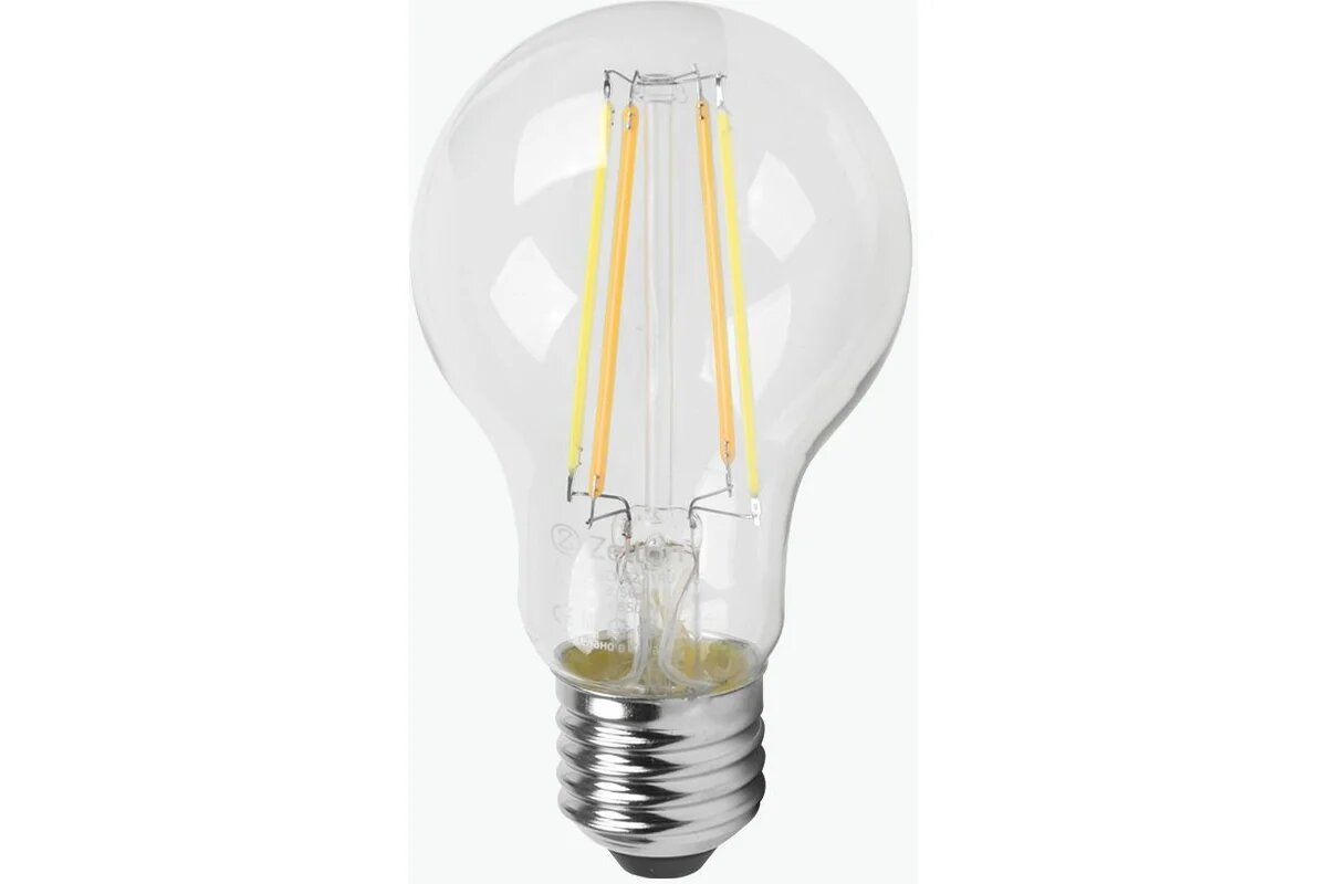 Zetton Умная лампа LED Wi-Fi Bulb A60 E27 6Вт 2200-6500К прозрачная ZTSHLBWCWE271RU