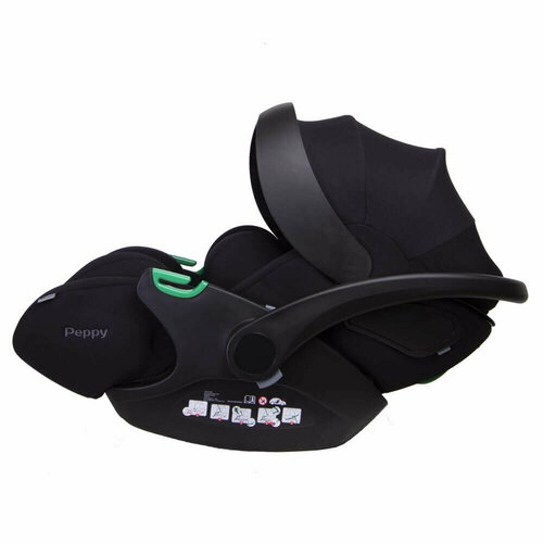 Детское автокресло Peppy Verona i-Size группа 0 до 13 кг цвет Black 16541₽