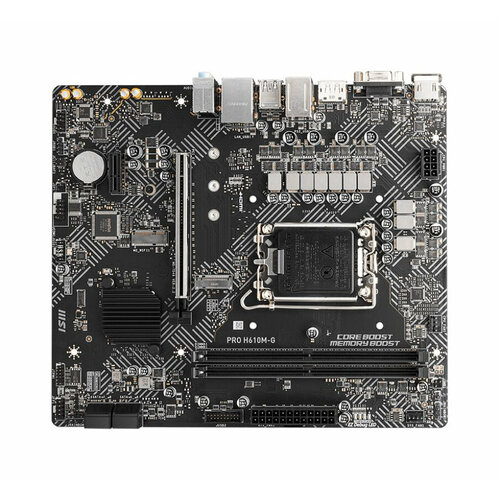 Материнская плата MSI PRO H610M-G Soc-1700 Intel H610 mATX 7399₽