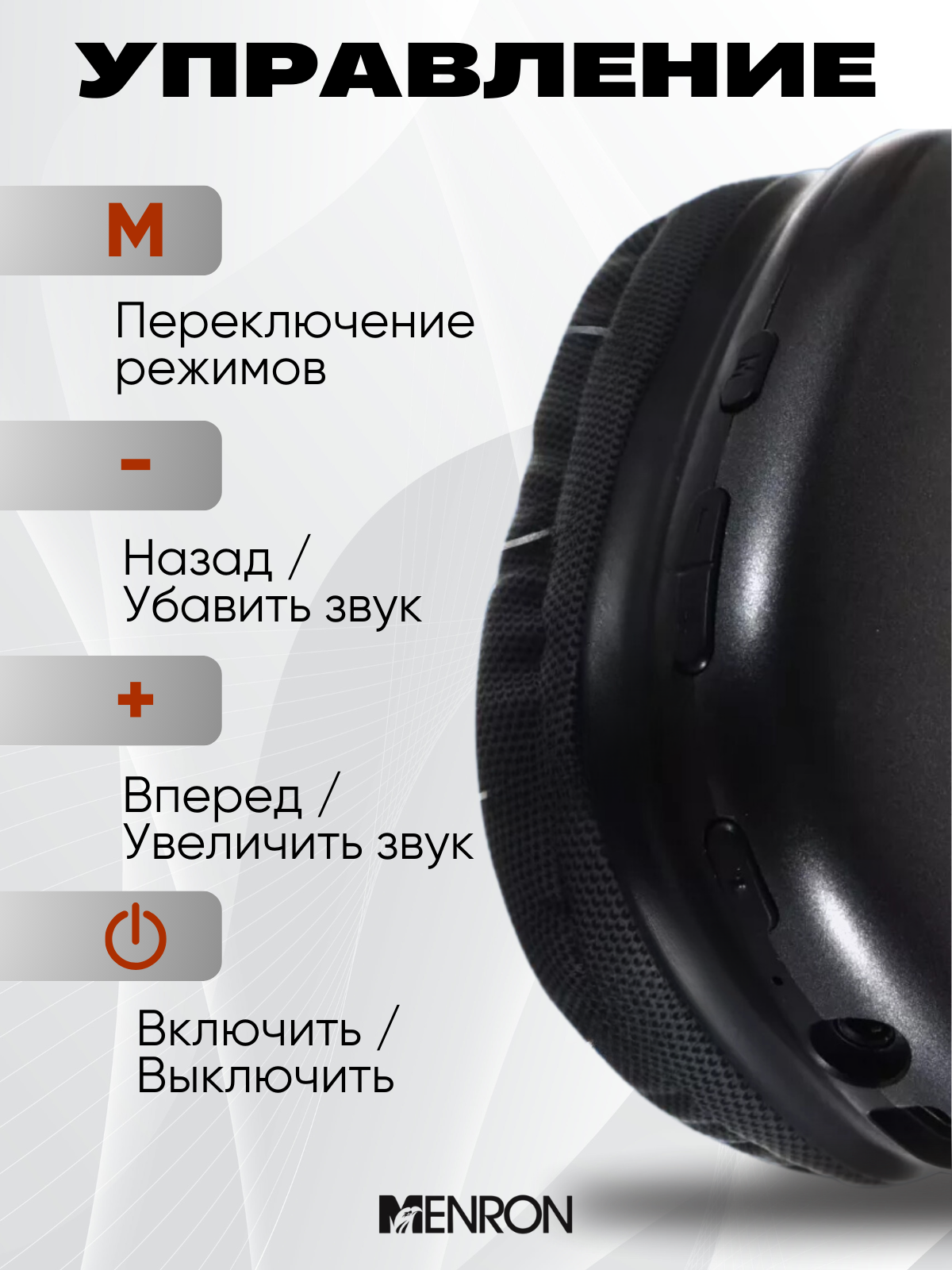 Наушники беспроводные, наушники беспроводные накладные, блютуз наушники — фото 1