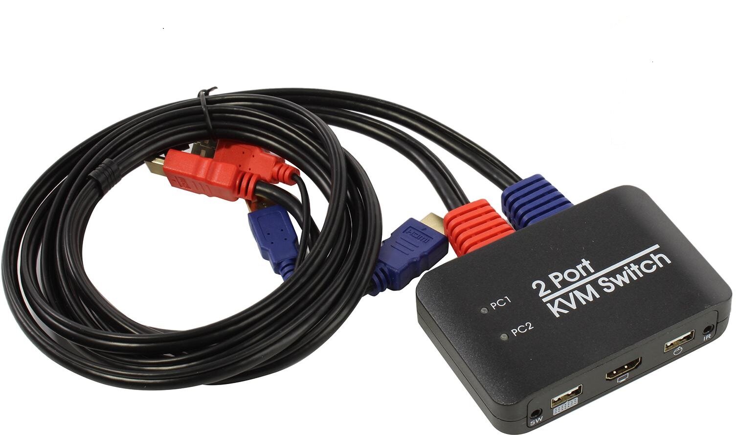 KVM-Переключатель KS-is KS-705L1, HDMI 1.4b, USB 2.0, до 4096х2160