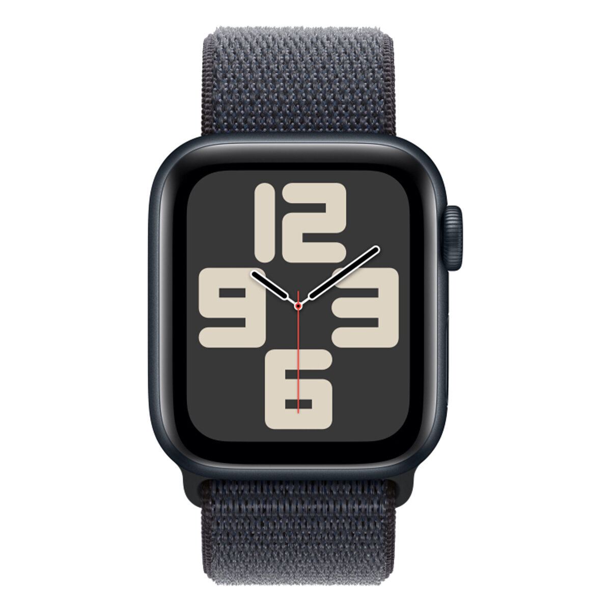 Умные часы Apple Watch Series SE (2024) 44мм Midnight Aluminum Case with Textile Sport Loop Ink Global (MXEP3) — фото 1